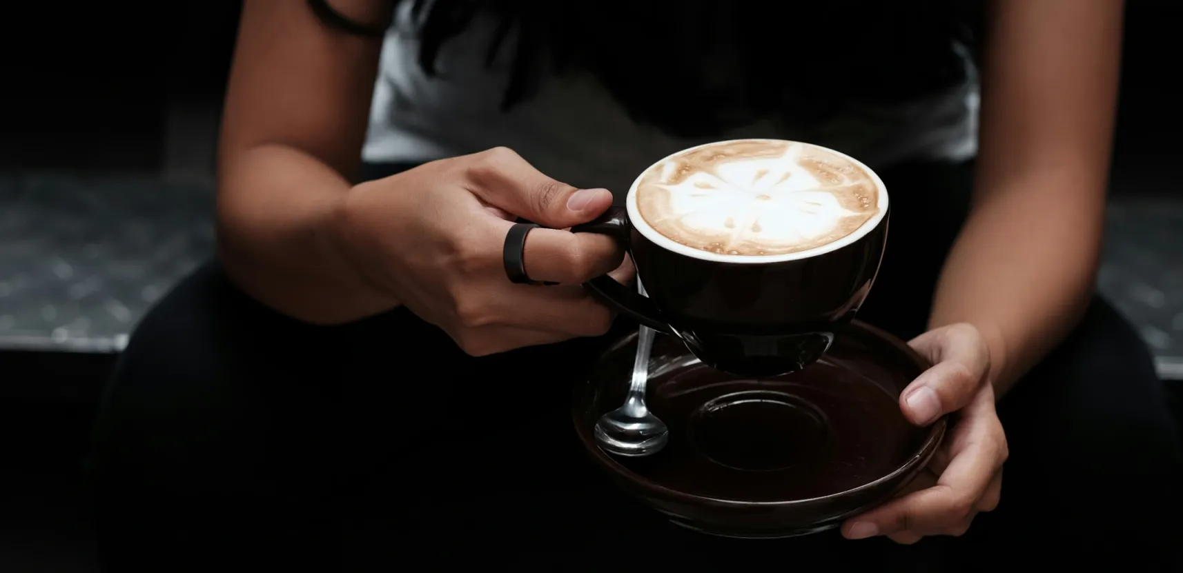 smartring elegant photo with coffee